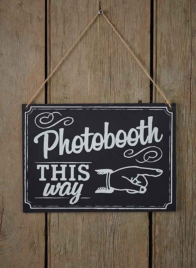 photobooth skylt