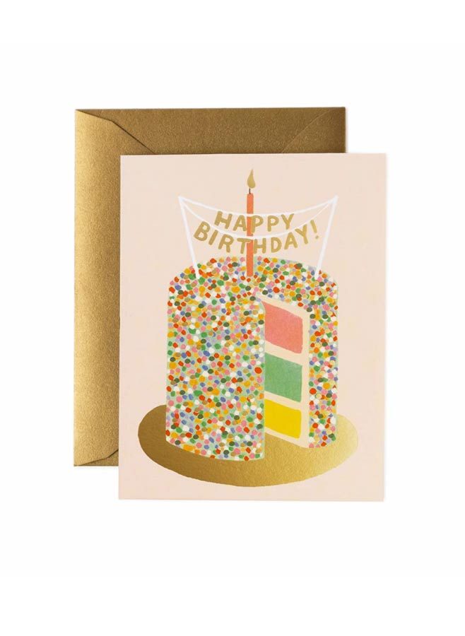 Layer cake card Rifle paper co