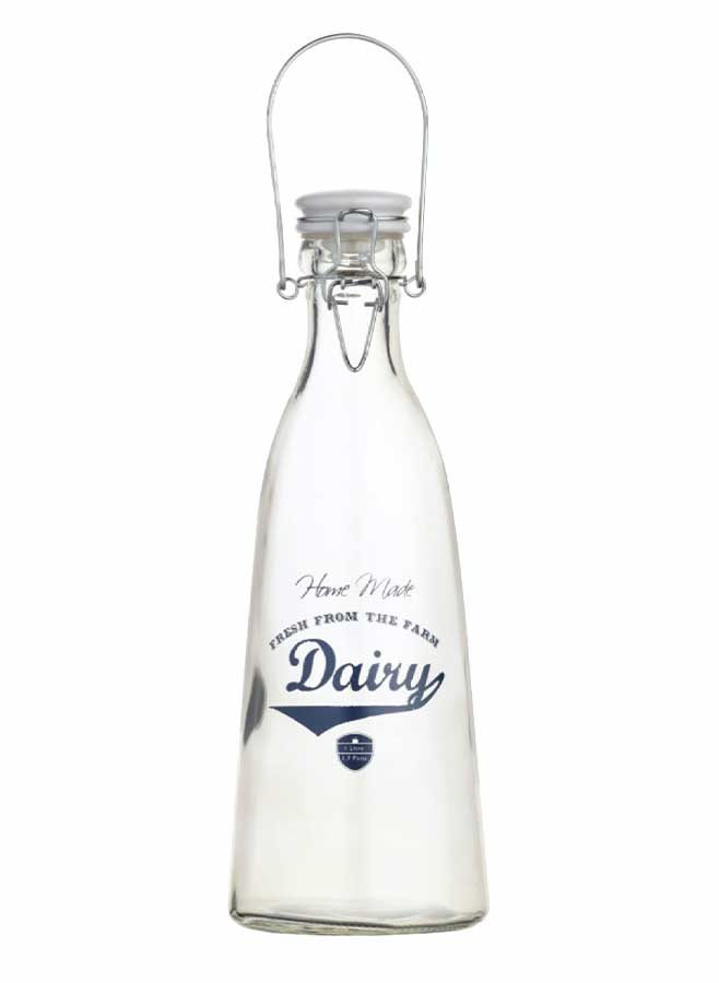 Mjölkflaska - glasflaska Dairy