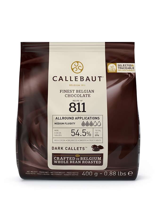 Callebaut 811 Mörk choklad Belgisk 54%