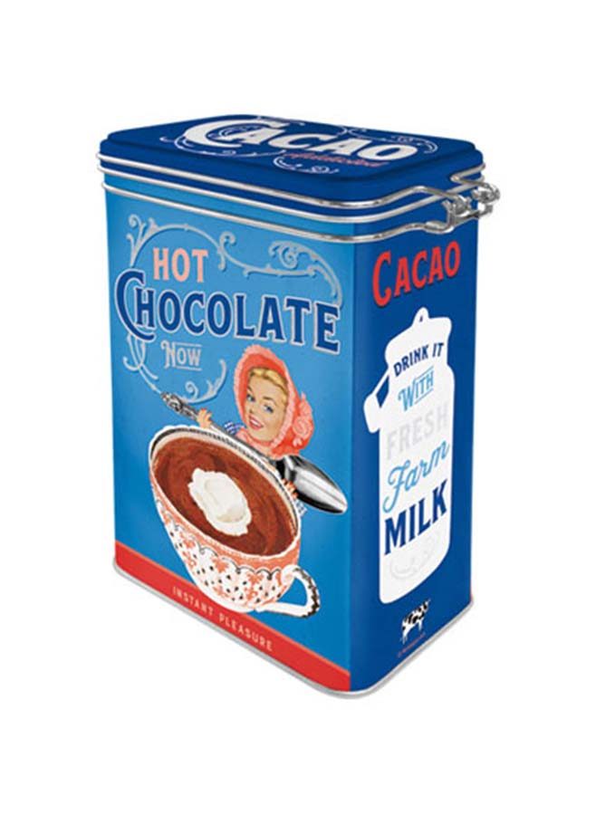 Plåtburk till Kakao "Chocolate addicted"