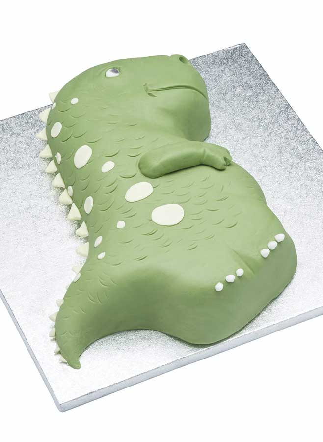 Dinosaurie tårta bakform