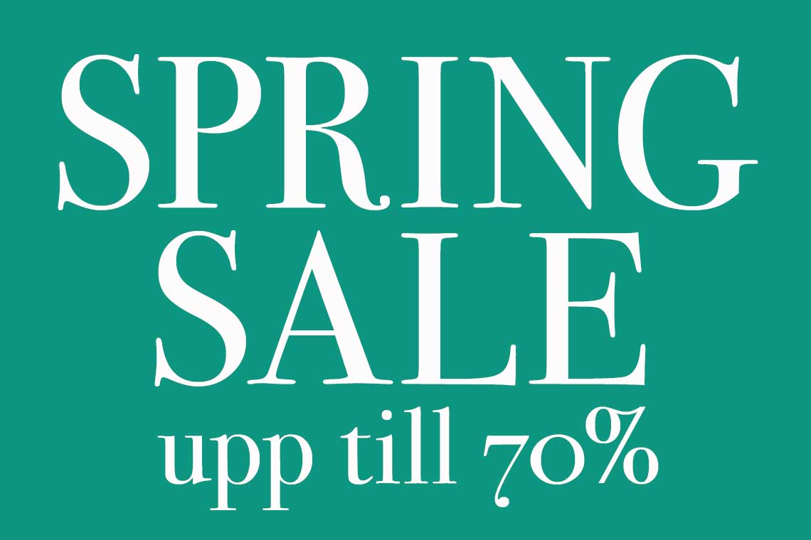 Spring sale